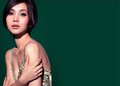 奥迪A6L 陈好与车图片