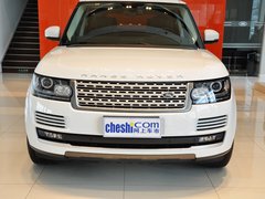 路虎  揽胜 5.0 V8 车辆车头部分特写