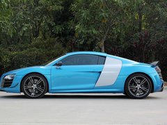 奥迪(进口)  奥迪R8 5.2 FSI 车辆左正侧视角