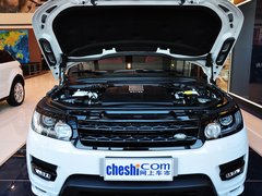 路虎  5.0T 自动 发动机局部特写