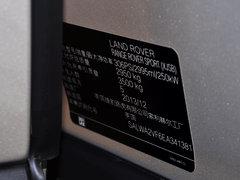 揽胜运动 2014款 3.0T 自动 SC HSE 5座
