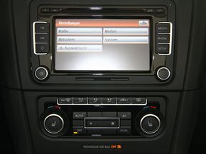 大众(进口) 1.4TSI 中控台中央特写