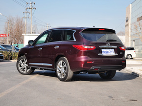英菲尼迪  JX35 3.5L CVT 车辆左后45度视角