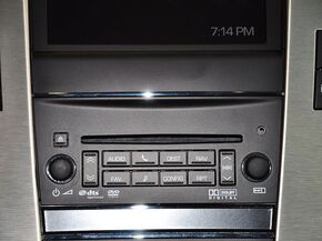 凯迪拉克(进口)  ESV 6.2L 自动 中控台下方特写