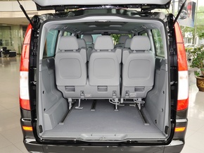 福建奔驰  3.0L 自动 后备箱局部特写