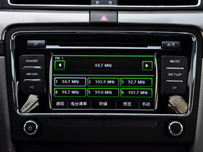 斯柯达  1.4T DSG 中控台中央特写