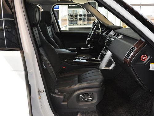 路虎  揽胜 5.0 V8 副驾驶座椅正视图