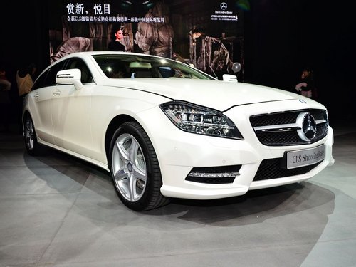 奔驰(进口) CLS350 3.5L 车辆右侧45度角