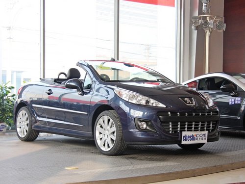 标致(进口)  标致207CC 1.6L AT 车辆右侧45度角