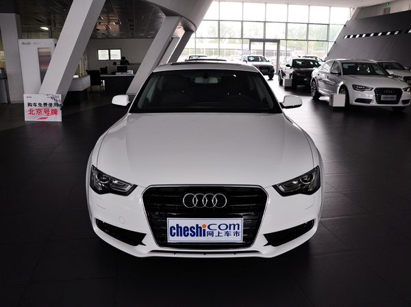 奥迪(进口)  45TFSI 2.0T CVT 车头正面视角