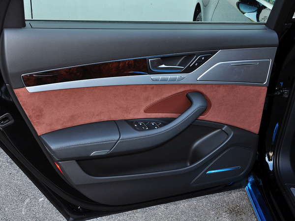 奥迪(进口)  60 TFSI 左后车门控制区特写