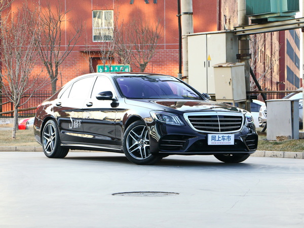 奔驰(进口)  S 450 L 右前正45度