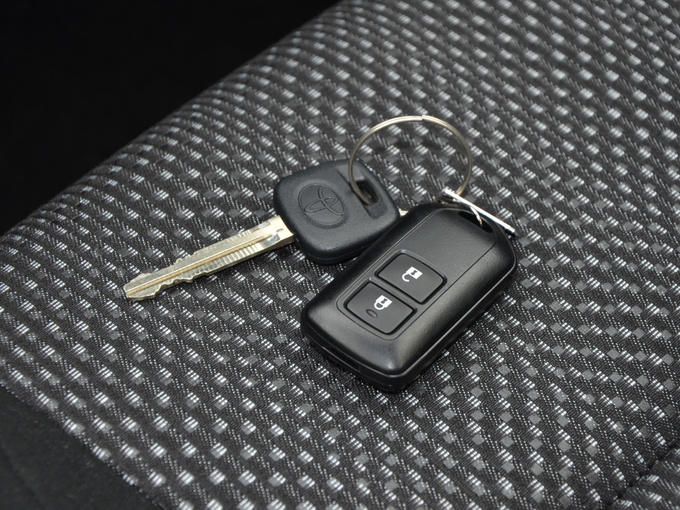 一汽丰田  1.3L 钥匙特写