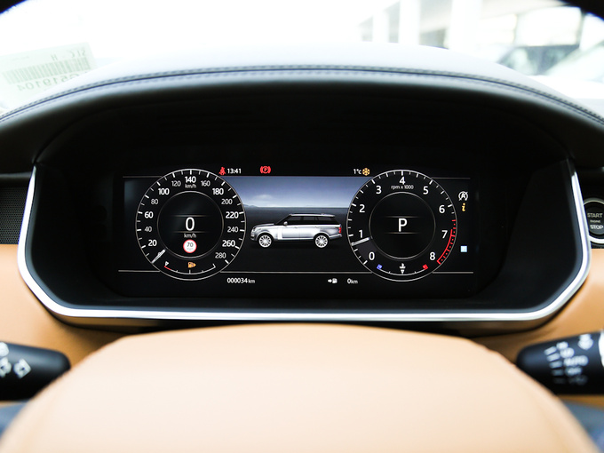 路虎  5.0 V8 SC 仪表盘