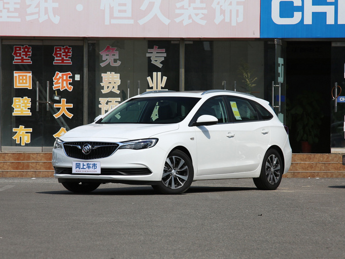 别克  18T 自动互联精英型 左前正45度