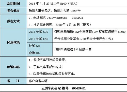 保定长城汽车第3届科技节体验科技之旅