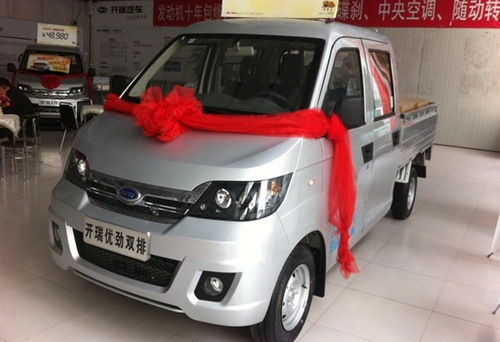 更多超值 开瑞优劲双排2014款全新上市