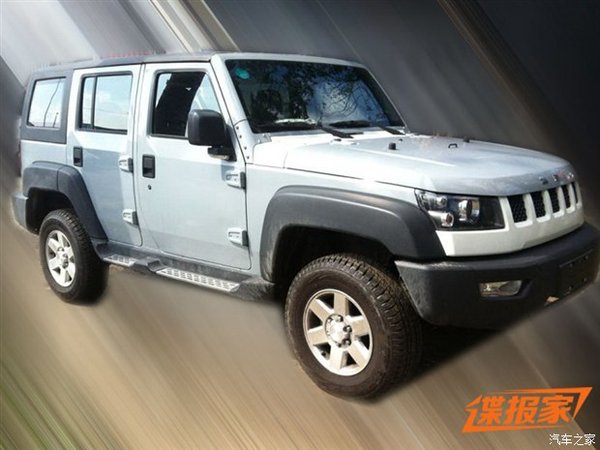 北汽bj70量产版实车曝光 有望2015年亮相