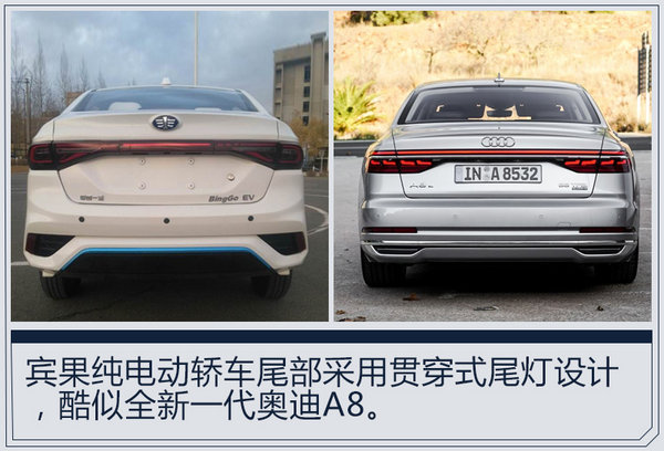 天津一汽新品牌曝光  纯电动车酷似全新奥迪A8-图1