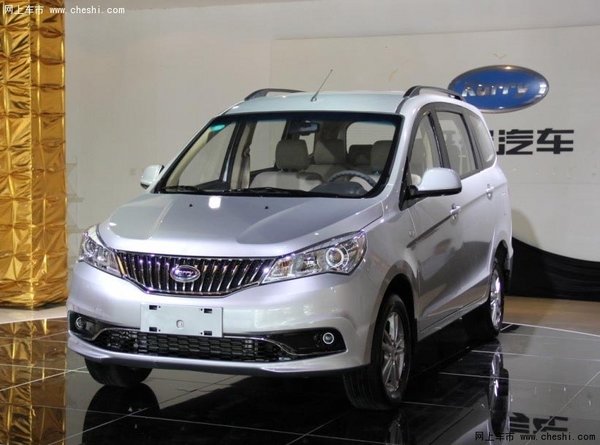 开瑞q26改名k50 推1.5l自动档7座商务车