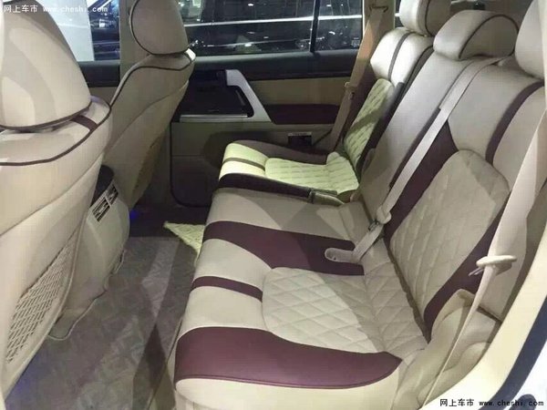 丰田酷路泽4000真皮座椅  桃木内饰剧降-图10