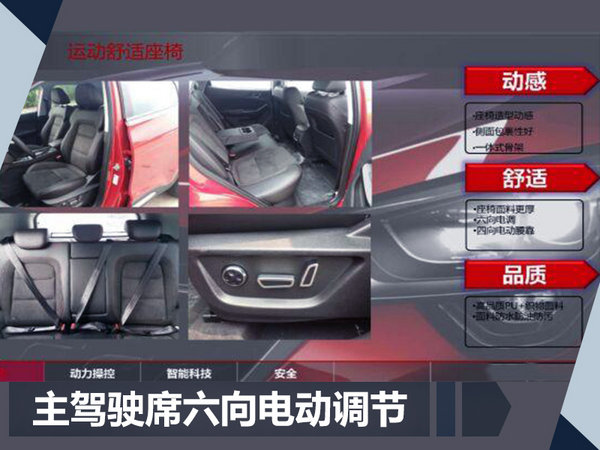 奇瑞瑞虎5X全新SUV配置曝光 配13项安全系统-图5