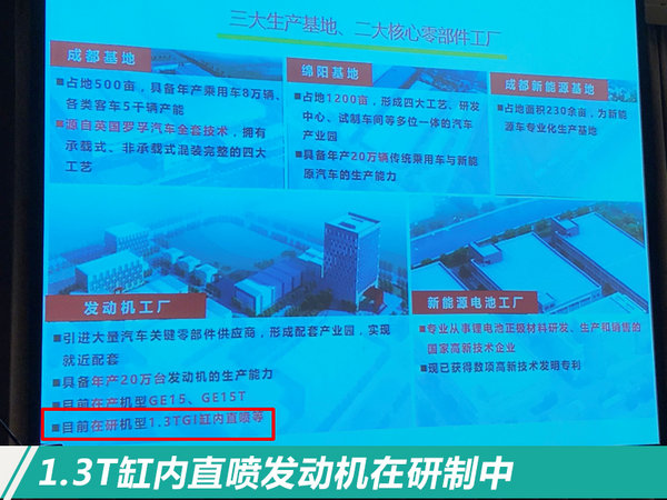 野马开发1.3T直喷发动机 C60全新SUV将搭载-图1