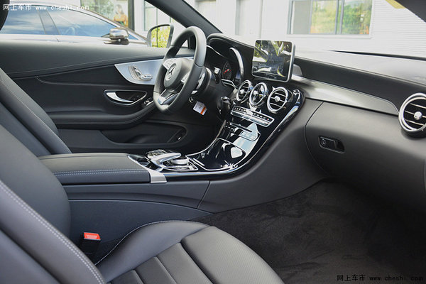 高逼格 超运动  奔驰C Coupe 新车实拍-图11