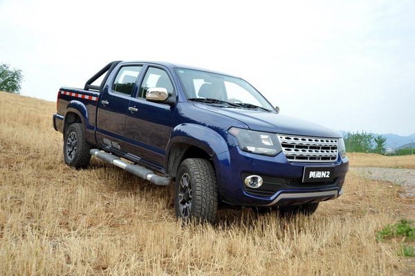 黄海汽车借助汗血宝马打造汗血皮卡