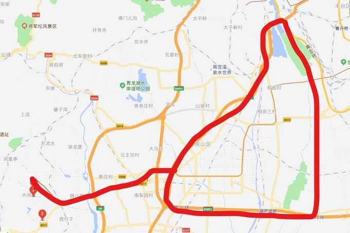 北京皮卡限行路段图图片