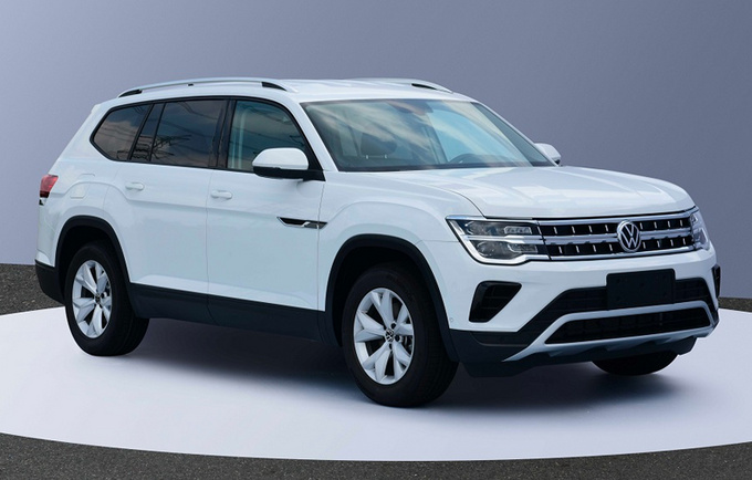 大众中期改款途昂实拍魔改外观 配贯穿式尾灯-图1