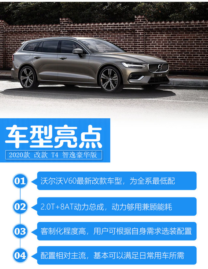 不谈情怀只聊实力沃尔沃V60低配车型怎么样-图1