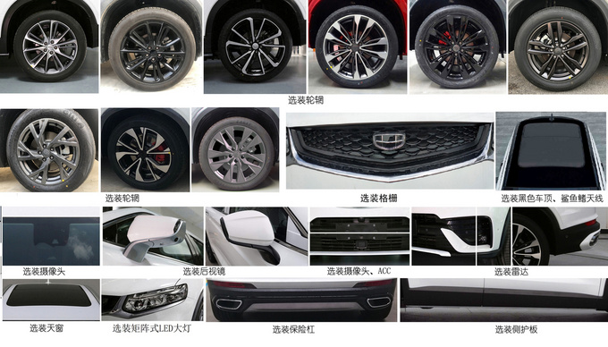 吉利星越推2.0T入门版车型 或不到15万元就能买-图3