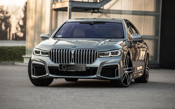 宝马7系改装版曝光搭44tv8性能大幅提升