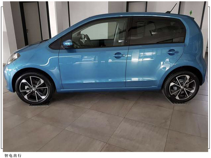 斯柯达纯电微型车实拍多边形进气格栅续航可达260公里