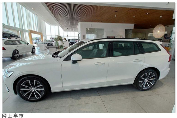 沃尔沃V60海外实拍搭2.0T轻混旅行车外观-图2