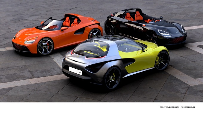 有型奔驰旗下smartroadster概念敞篷跑车曝光