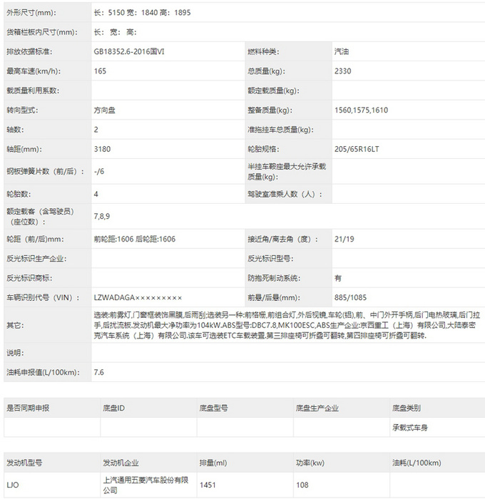 五菱全新一代征程实车曝光 空间增大实用性提升-图1