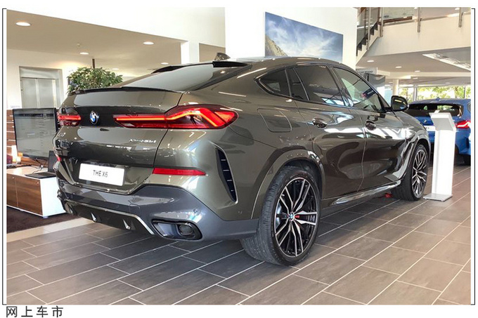 宝马x6海外实拍搭3.0t大溜背 悬浮式中控-图2