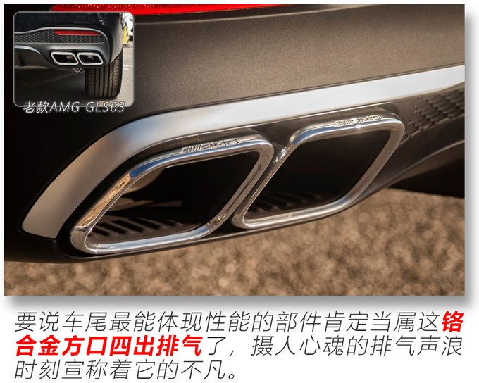 搭4.0T V8引擎 4.2秒破百 解读全新AMG GLS 63-图6