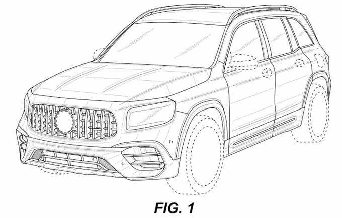 梅赛德斯-AMG GLB 45专利图搭2.0T/年内即将亮相-图1