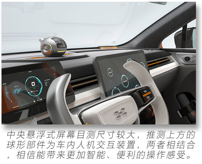 赛车宽体外观 航空器科幻内饰 爱驰U6 ion开箱解读-图13