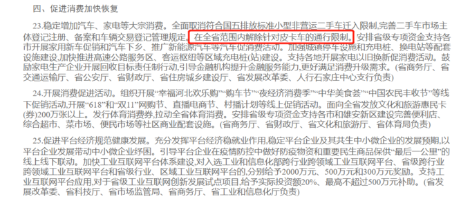 河北省人民政府全省解除针对皮卡的通行限制-图2