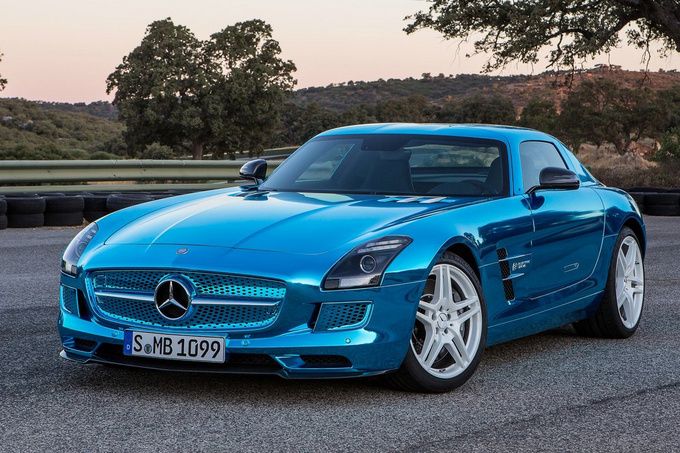 奔驰amg gt鸥翼门电动跑车曝光 加速击败特斯拉-三河在线