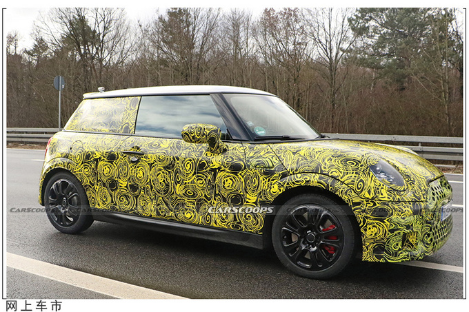 全新MINI JCW谍照曝光新增轻混动力/明年亮相-图4