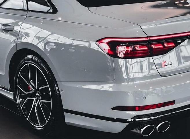 新款奥迪S8实拍图 搭4.0T V8+48V/有望年内上市-图6