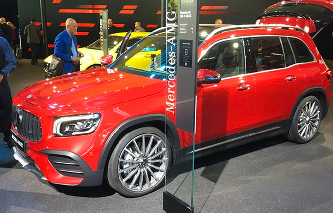 全新AMG GLA/GLB 35北京车展亮相 搭2.0T+四驱-图3