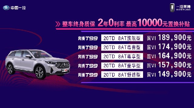 大AI无疆 奔腾T99华中区旗舰驾临-图5