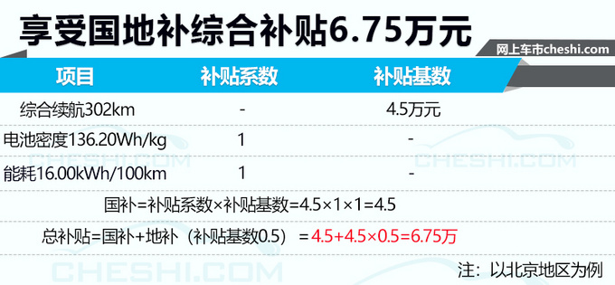 20款全新纯电车即将开卖 补贴最高可达近9万元-图1