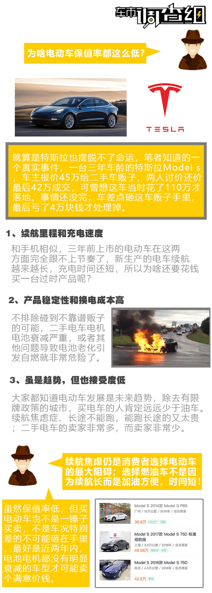 车市调查组电动车保值率太差怎么换车才赔钱少-图2